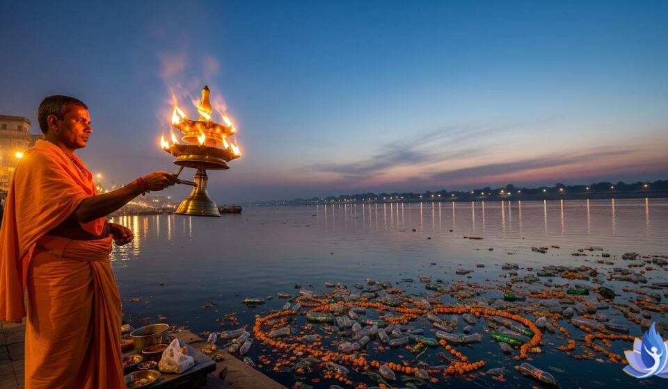 The Ganga Paradox: A Sacred River's Cry for Dharma's Help