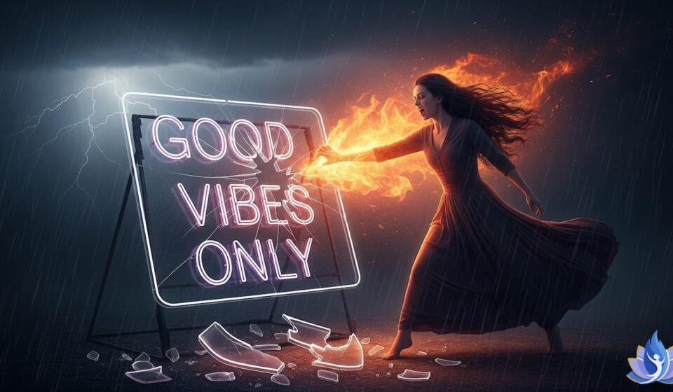 Toxic Positivity Is a Trap - Channel Goddess Kali's Sacred Rage